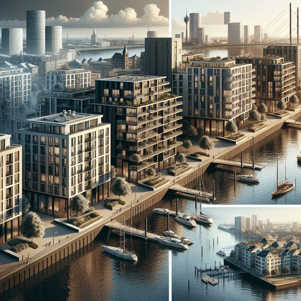Einfluss der Wohnlage im Düsseldorfer Hafen auf den Mietspiegel